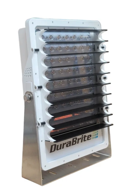 DuraBrite glare control shield louvered floodlight